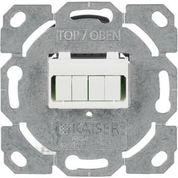 Busch-Jaeger, Lichtschalter + Storenschalter, Glasfaser Teilnehmeransch.