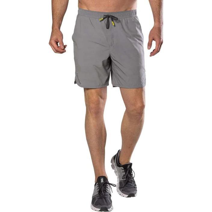 Nathan, Herren, Shorts, Essential 2.0 7", Grau, (S)