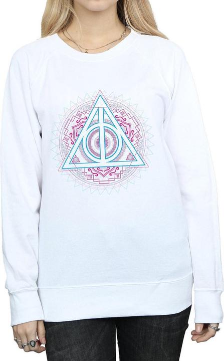 Image du produit - Sweat NEON DEATHLY HALLOWS - Femme (L)