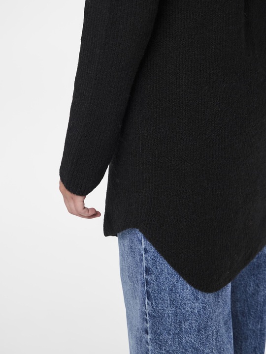 Actual product image Pieces Knitted turtleneck tunic (S)