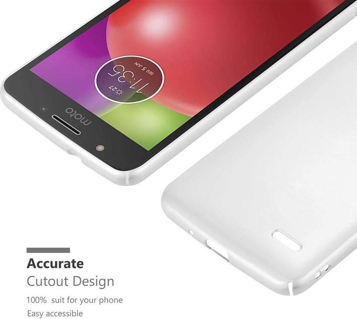 Actual product image Cadorabo Hard Cover Matt Metal Cover (Motorola Moto E4)