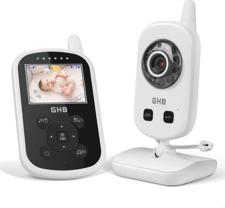 GHB Baby Monitor Black (Video & Audio, 300 m)
