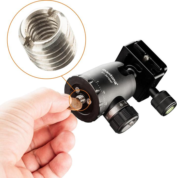 Productafbeelding Walimex Schroefdraadadapter 3/8 inch naar 1/4 inch (Statiefadapter)