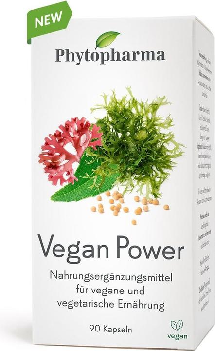 Produktbild Phytopharma Vegan Power (90 Stück, Kapseln, 94 g)