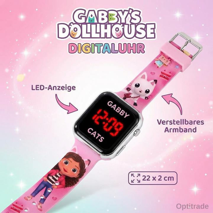 Actual product image Accutime Gabby's Dollhouse (Digital watch, 38 mm)