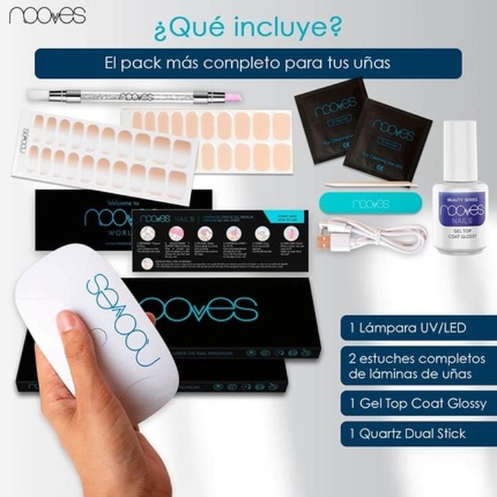 Image du produit Nooves Kit de démarrage Beauty Nude (Kit de mise en forme des ongles, Nude)