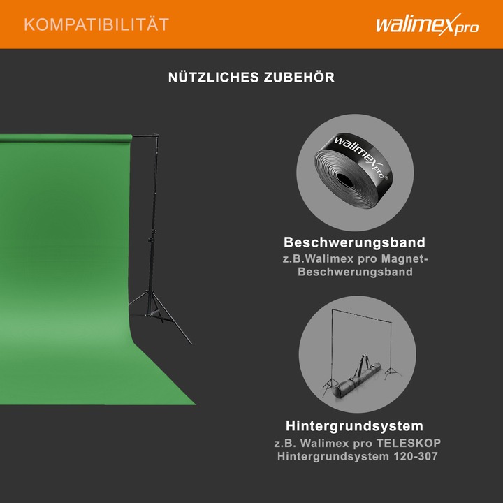 Produktbild Walimex Hintergrundkarton (135 cm, 1000 cm)