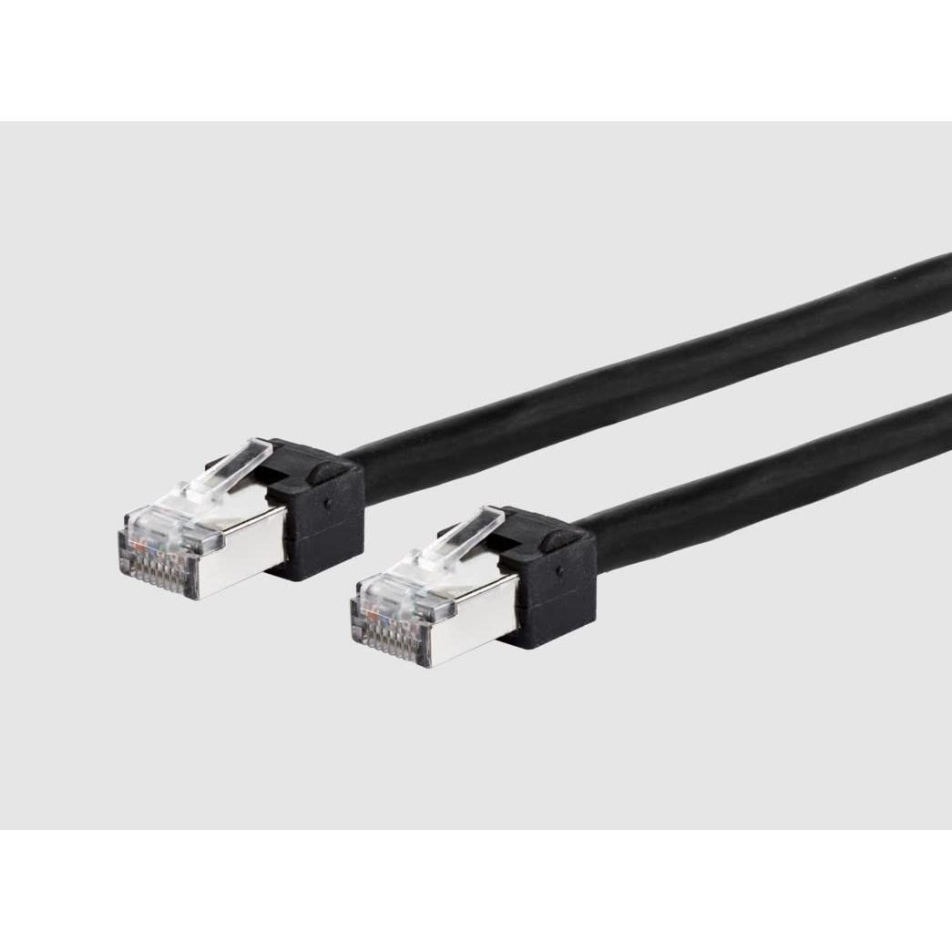 Thumbnail - Metz Connect Patchkabel Cat.6 Ultraflex500 VoIP AWG 26 5,0 m schwarz (S/FTP, CAT6, 5 m), Netzwerkkabel