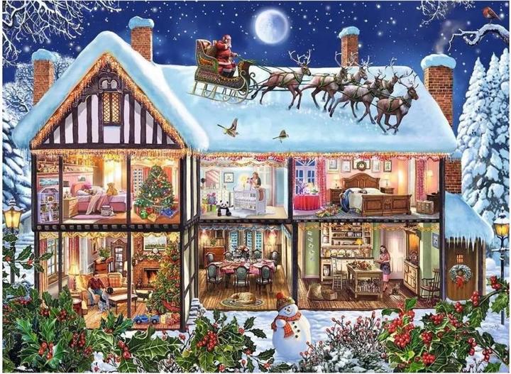 Produktbild Ravensburger Weihnachten Zuhause (100 Teile)