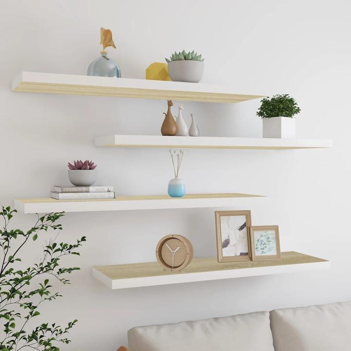 Actual product image vidaXL Wandregal (23.50 x 120 x 3.80 cm)