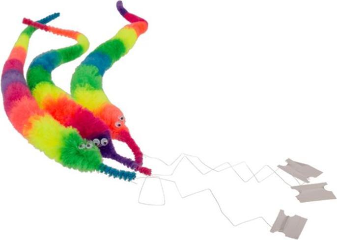 Actual product image Magni Magic rainbow worm 22cm