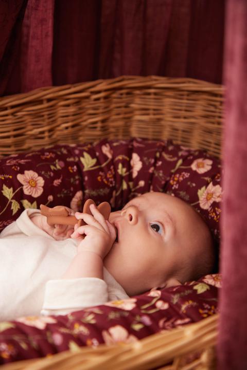 Image du produit Filibabba Anneau de dentition floral en caoutchouc naturel