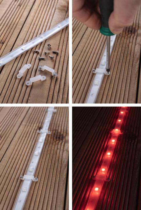 Actual product image Paulmann SimpLED Outdoor LED Stripe Set (Multicoloured, 300 cm, Outdoor)