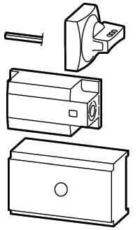 Produktbild Eaton Hauptschalterbausatz, seitlich links, 266641