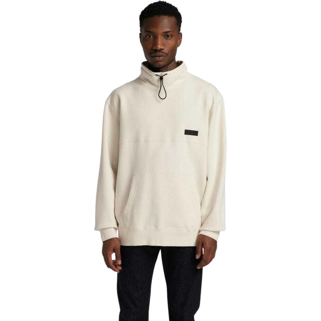Edwin, Herren, Pullover, sweatshirt training pull-on, Weiss, (XS)