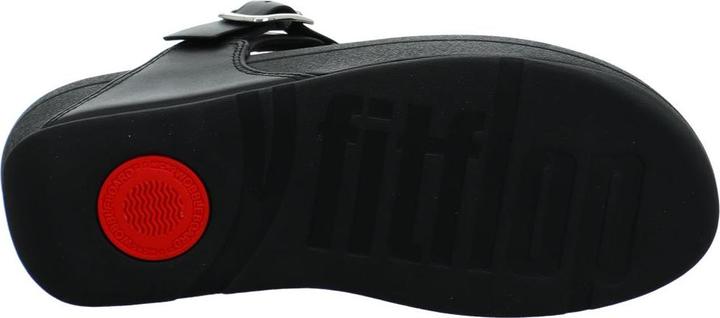 Actual product image Fitflop Lulu Adjustable Leather Toe Post Sandal (39)