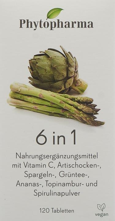 Produktbild Phytopharma 6 in 1 (1 Stück, Tabletten, 105 g)