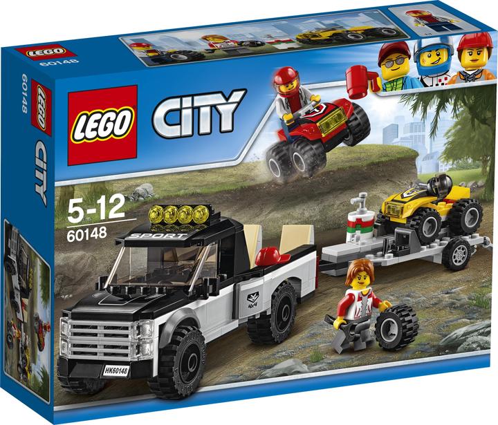 Produktbild LEGO Quad-Rennteam (60148, LEGO City)