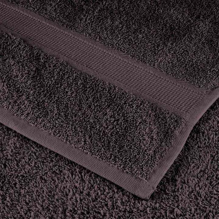 Immagine prodotto vidaXL Asciugamani da bagno 2 pezzi. Antracite 100x150 cm 360 g/m² 100% cotone (100 x 150 cm)