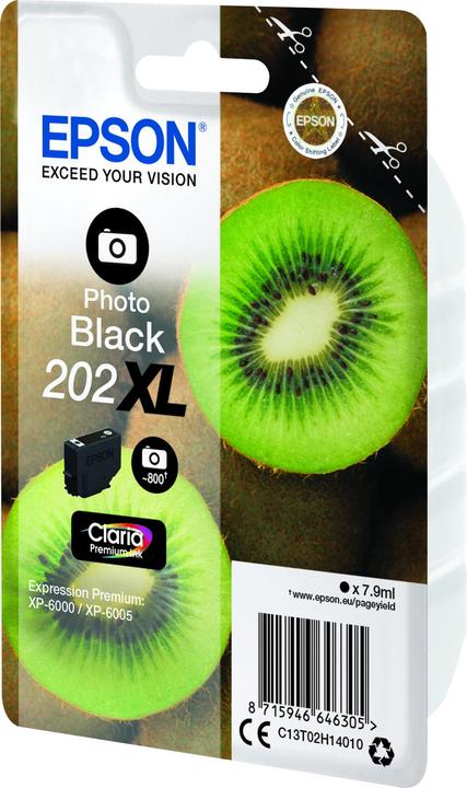 Image du produit Epson 202XL Claria Premium (PBK)