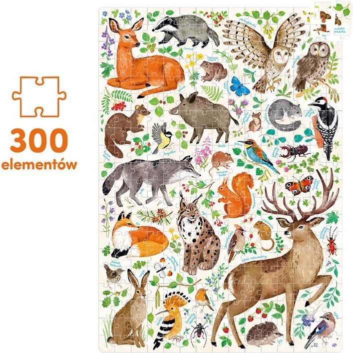 Produktbild Czuczu Entdeckerpuzzle - Tierwelt 300 Teile (300 Teile)
