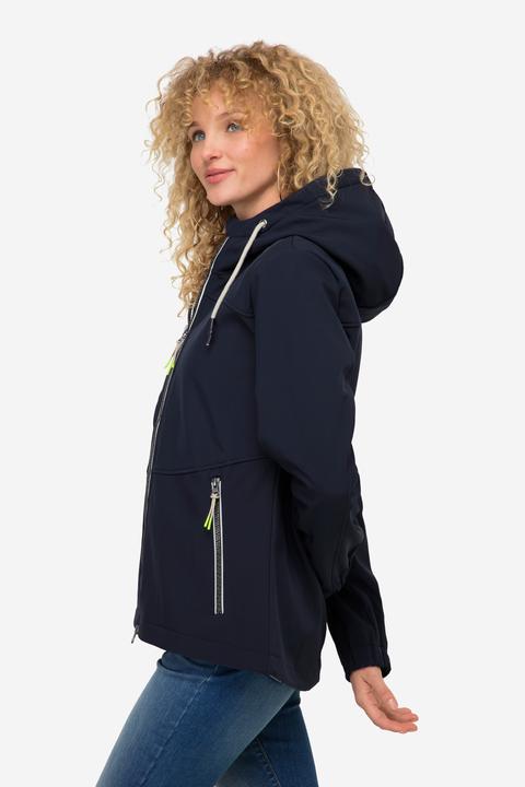 Produktbild Laurasøn Softshell-Jacke, wasserabweisend, Fleece-Innenseite, Kapuze, 2-Wege-Zipper, fällt kleiner aus (M)