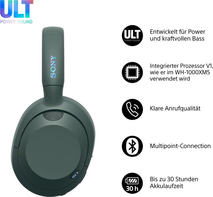 Actual product image Sony ULT Wear (ANC, 30 h, Wireless)