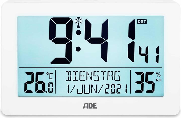Actual product image ADE Radio controlled clock XXL digits