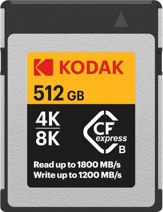 Produktbild Kodak CFexpress Type B 512GB (512 GB, CFexpress Typ B)