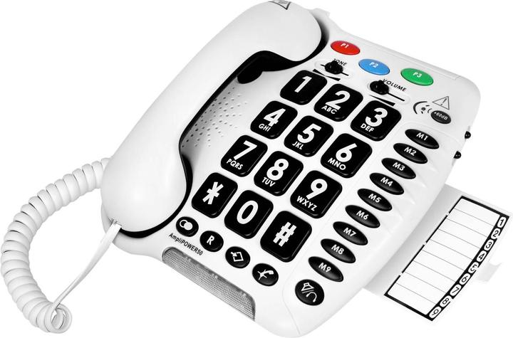 Immagine prodotto Geemarc Telefono per non udenti AmpliPOWER 40 (bianco)