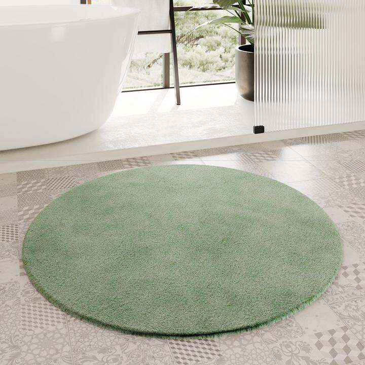 Actual product image Homie Living Badteppich Porto Azzurro (90 x 90 cm)