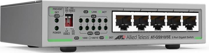 Actual product image Allied Telesis L2 UM. GE 5P EXT.PSU (5 ports)