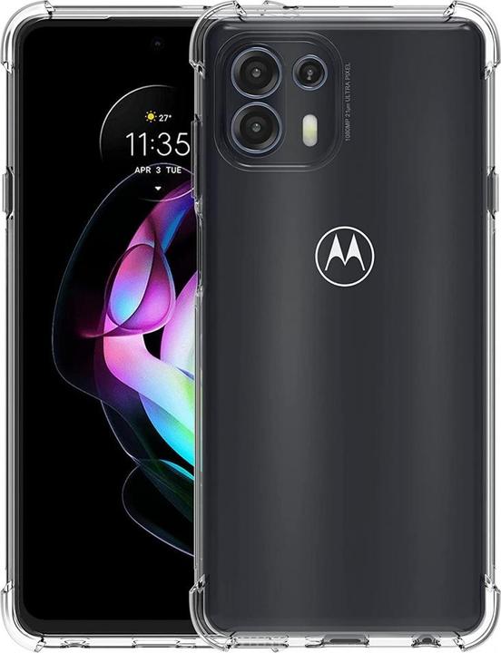 Produktbild Screenguard Motorola Edge 20 Lite Hülle Crystal Soft Airbag Bumper (Motorola Edge 20 Lite)