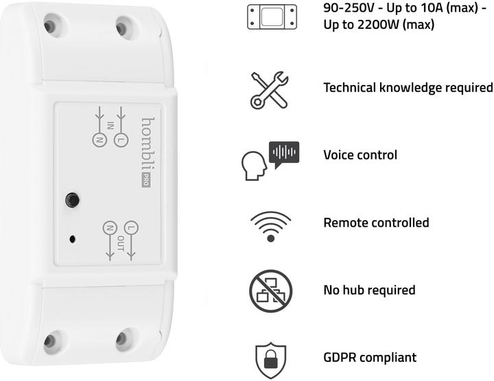 Produktbild Hombli Smart Switch (Schaltaktor)