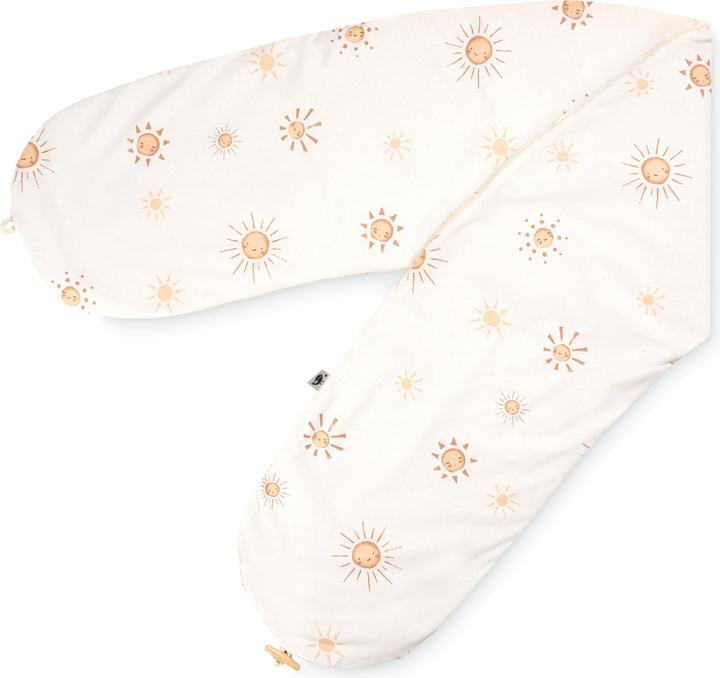 Image du produit Julius Zöllner Housse de coussin d'allaitement Nappi Sunshine 190 cm (190 cm)