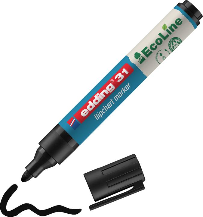 Produktbild Edding 31 (Schwarz, 3 mm, 1 x)