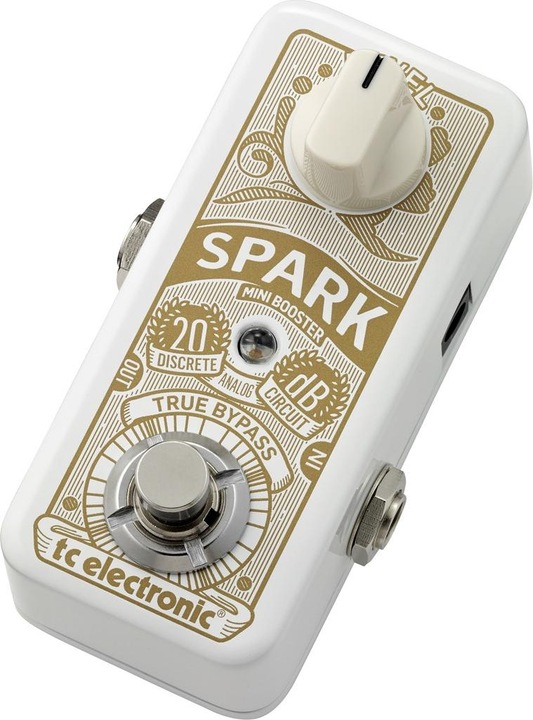Productafbeelding TC Electronic Spark Mini Effectpedaal Wit