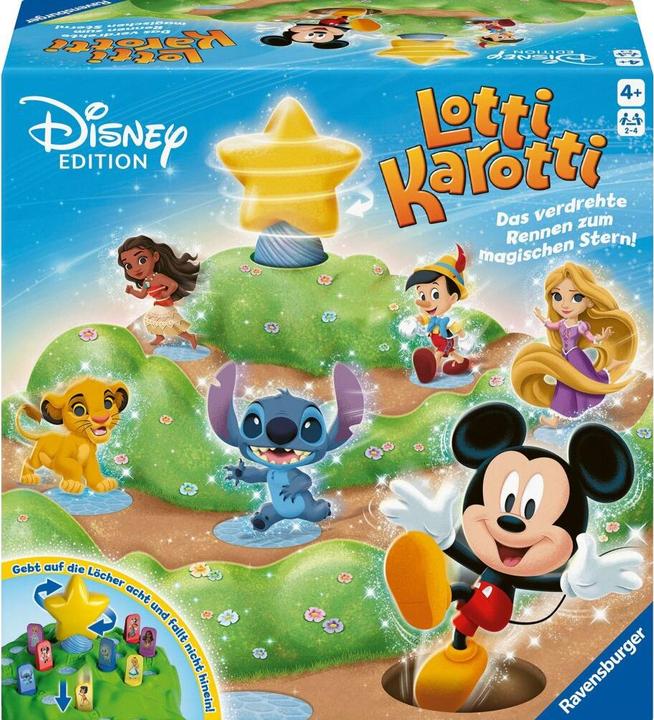 Actual product image Ravensburger Lotti Karotti - Disney Edition (German, 2 - 4 Players)