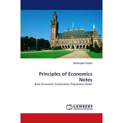 Thumbnail - Principles of Economics Notes, Fachbücher