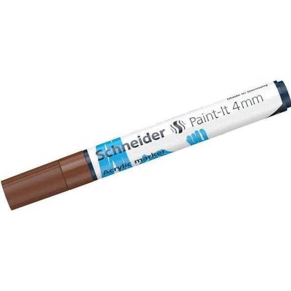 Thumbnail - Schneider, Marker, Acrylmarker Paint-It 320 4mm braun (Braun, 4 mm, 1 x)