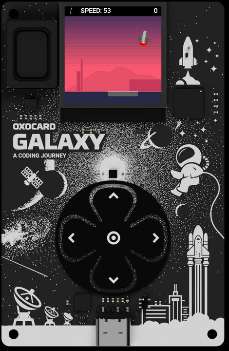 Oxon Developer board Oxocard mini Galaxy