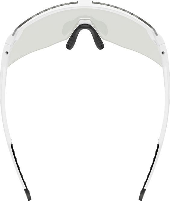 Productafbeelding Uvex Sports tempo fase kleine V (wit mat (blauw), variomatic spiegel blauw)