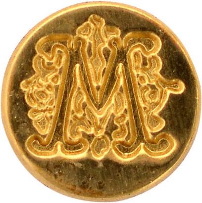 Manuscript Siegelstempel Mini M