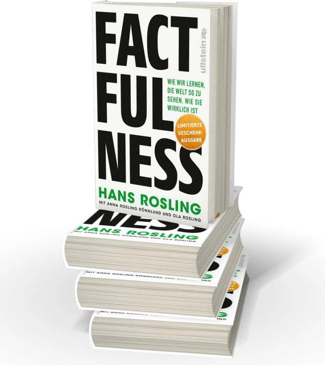 Image du produit Factfulness (Allemand, Anna Rosling Rönnlund, Ola Rosling, Hans Rosling, 2023)