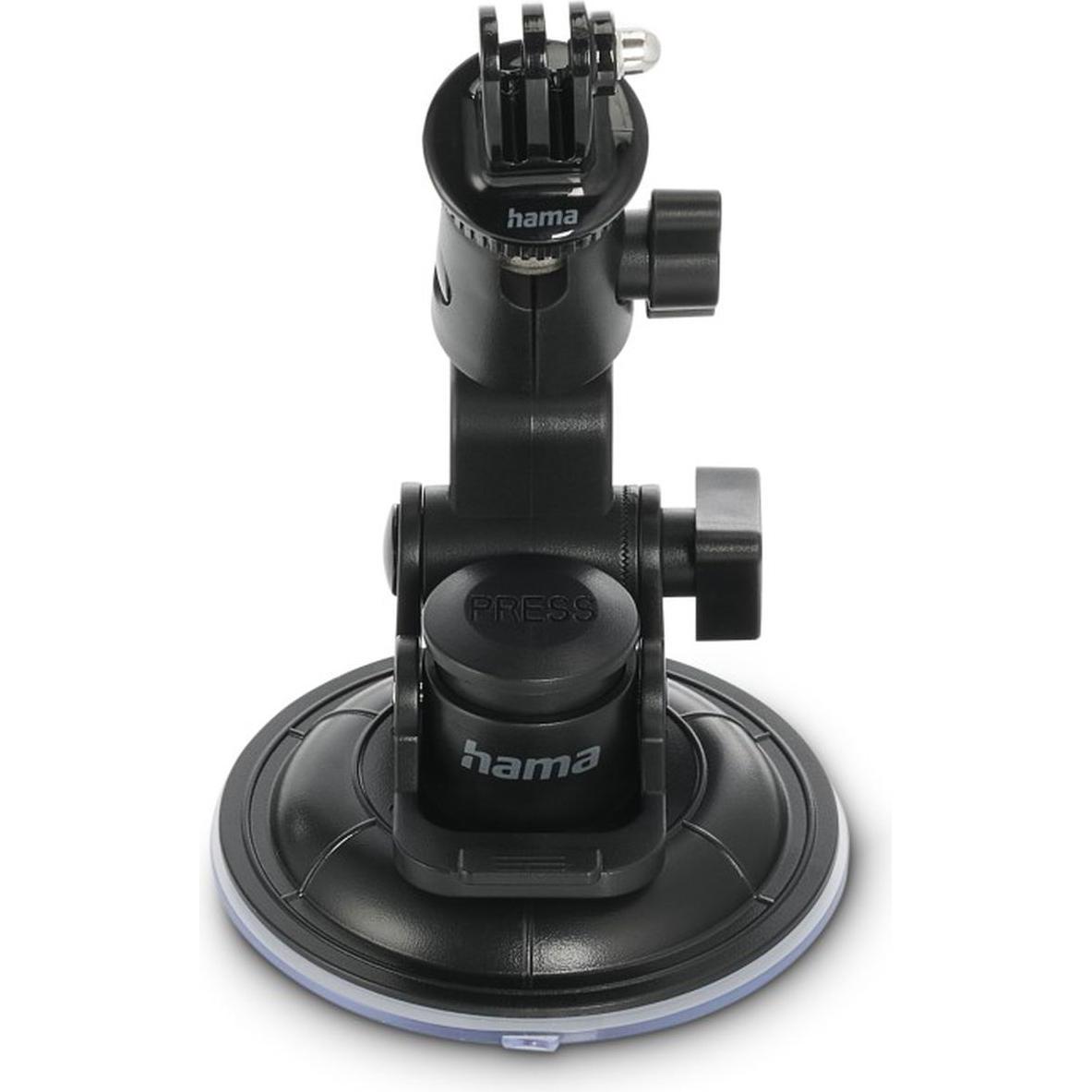 Hama Zuignaphouder For Actioncams Universal Autostatief 3D? 90 mm, Accessori action cam, Nero