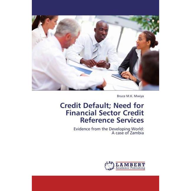 Credit Default Need for Financial Sector Credit Reference Services, Ratgeber von Bruce M.K. Mwiya