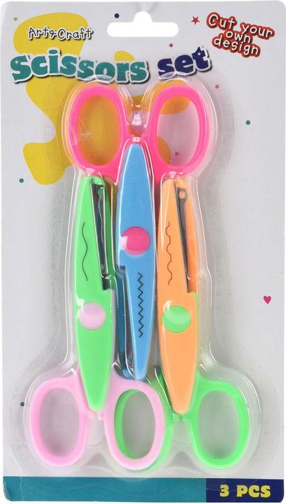 Immagine prodotto Set di forbici per bambini, 3 pezzi. (23 cm)