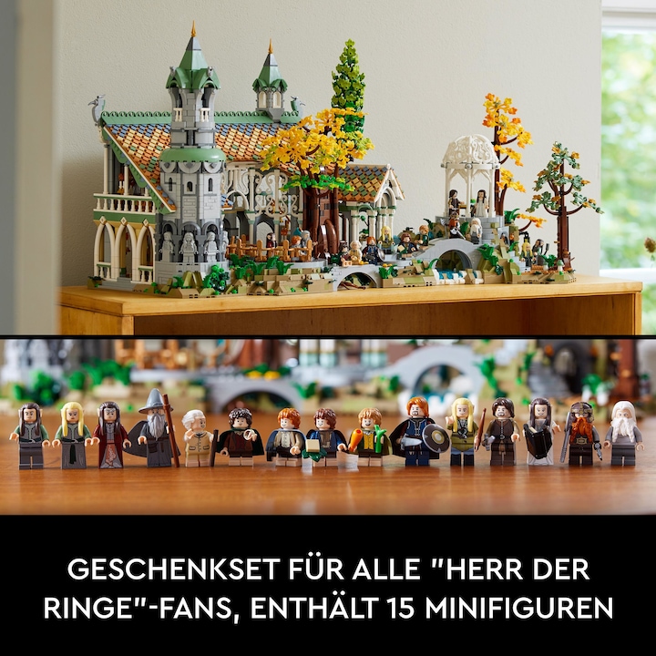 Actual product image LEGO Rivendell (10316, LEGO Lord of the Rings, LEGO Rare Sets)