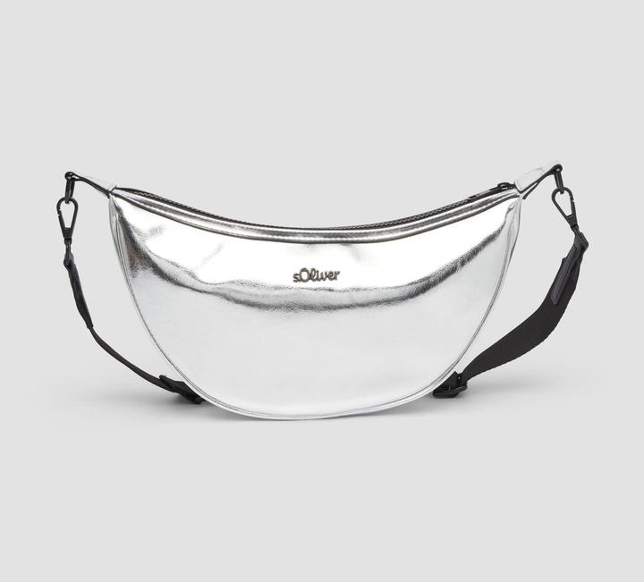 Actual product image S.Oliver Tasche Schultertasche in Metallic-Optik