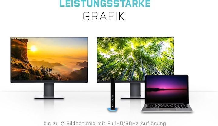 Produktbild i-tec Dual HDMI (USB-C, 9 Ports)
